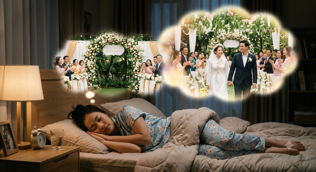 Nằm chiêm bao thấy đám cưới 