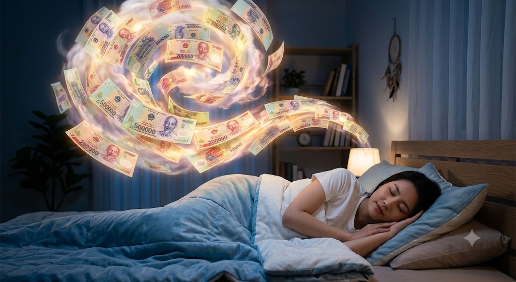 Mơ thấy tiền đánh con gì?
