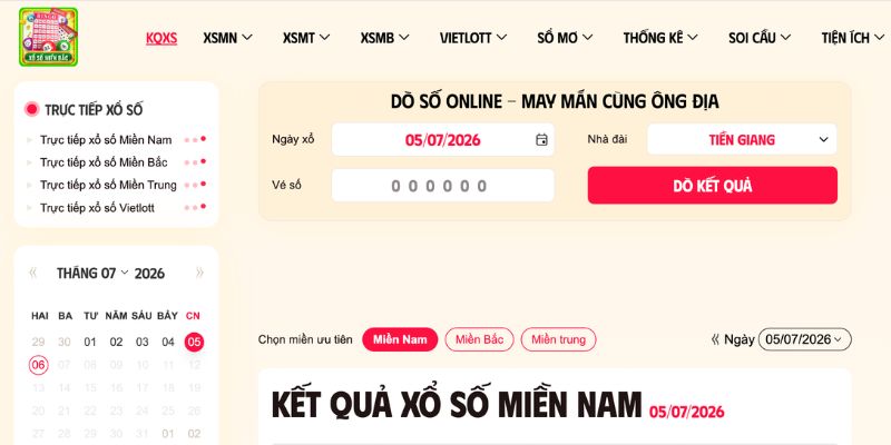 Giới thiệu trang Ketquaxosomienbac.net