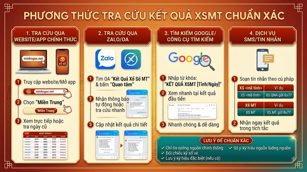 Phương thức tra cứu kết quả XSMT chuẩn xác