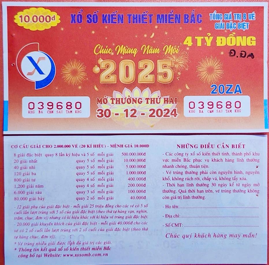 Cách bảo quản vé và theo dõi hạn lĩnh thưởng