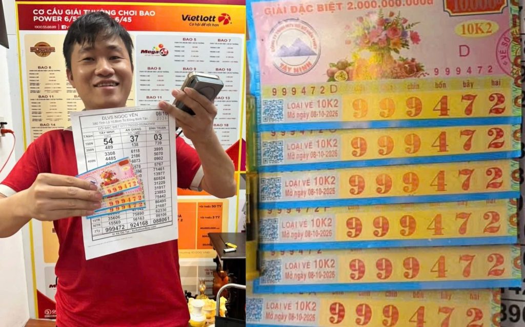 Hướng dẫn chi tiết thủ tục và biểu phí đổi vé số trúng thưởng hiện nay